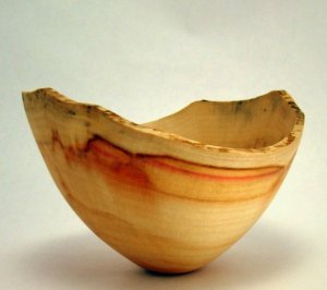 wooden bowl from makye77 on etsy